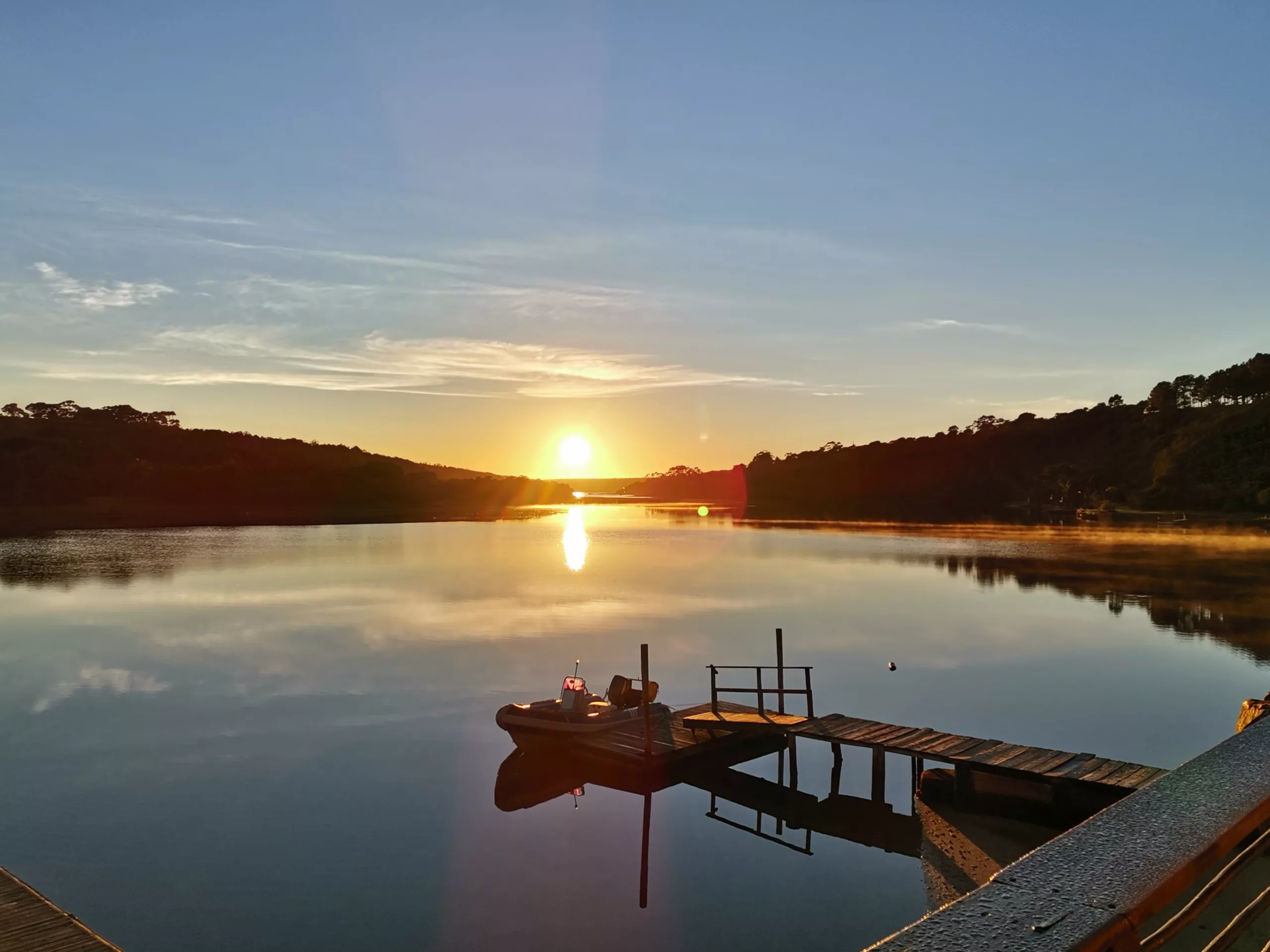 st francis bay holiday rentals - Sunrise over the river